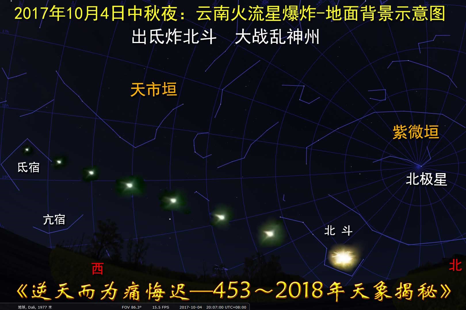 天象：流星炸北斗，大战乱神州1